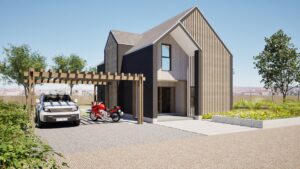 k casa con mansarda 130m2